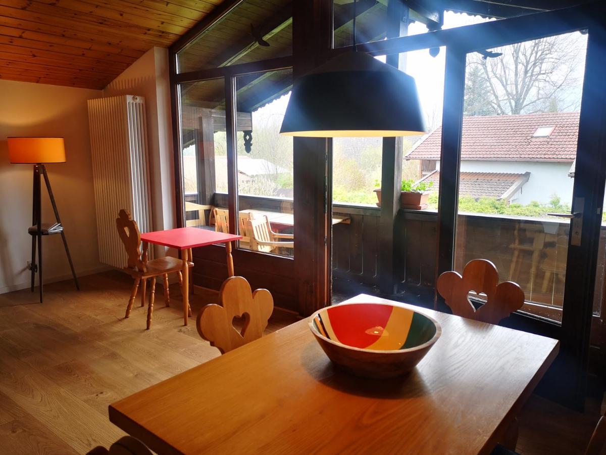 Apartament Chalet Chiemgau 90 Qm 3 Zimmer Balkon Übersee Zewnętrze zdjęcie