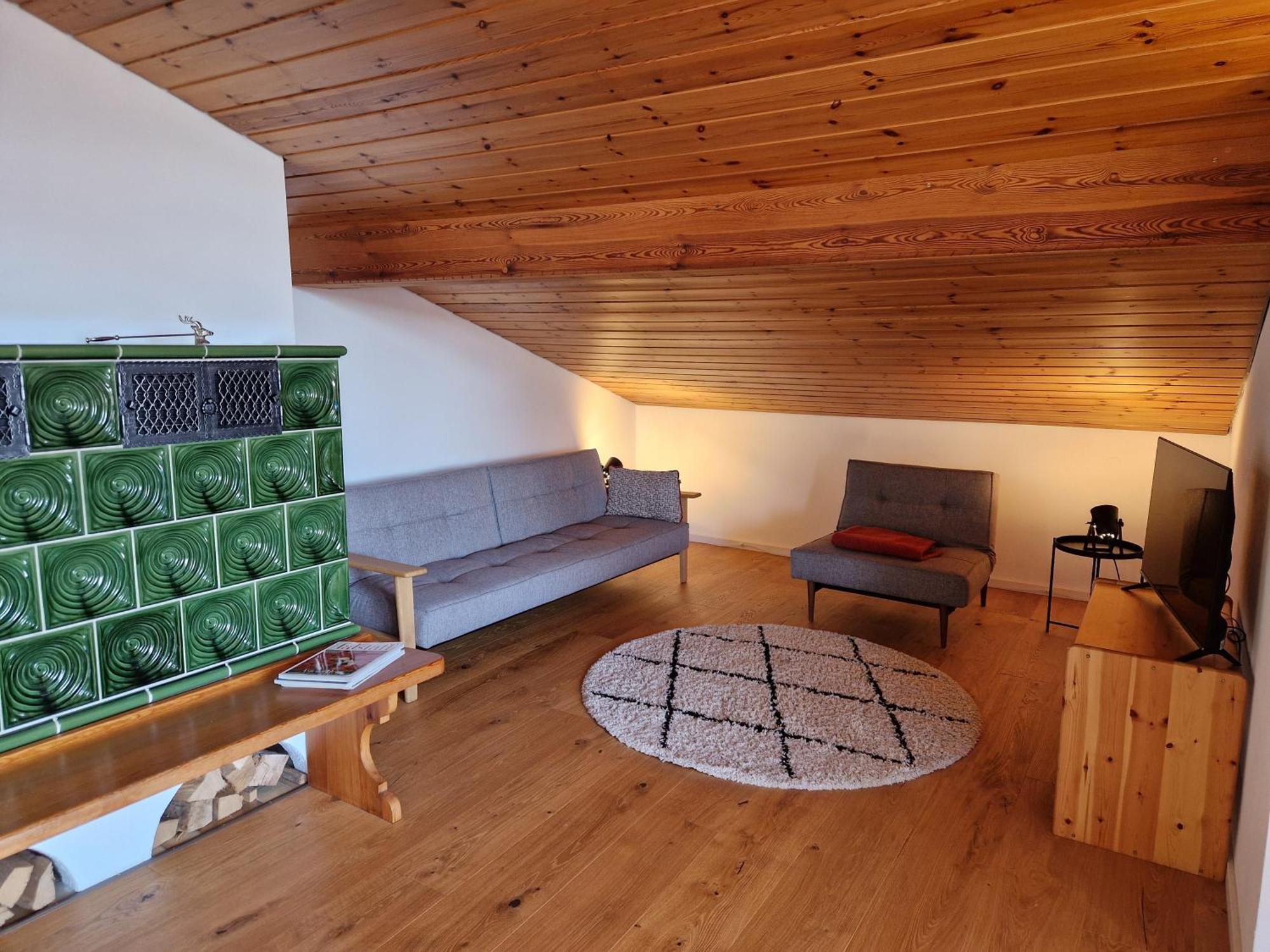 Apartament Chalet Chiemgau 90 Qm 3 Zimmer Balkon Übersee Zewnętrze zdjęcie